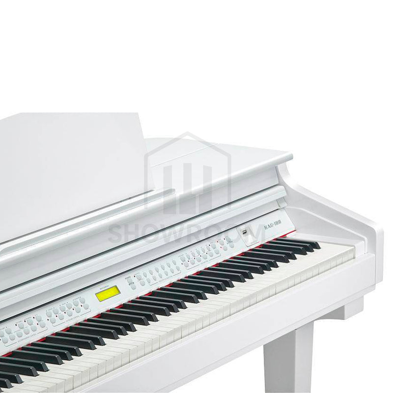 Kurzweil KAG100 WHP Piano de Cola acabado Blanco brillante